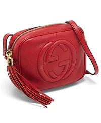 Pre-Owned Gucci Women's Soho Disco Leather Camera Crossbody Bag