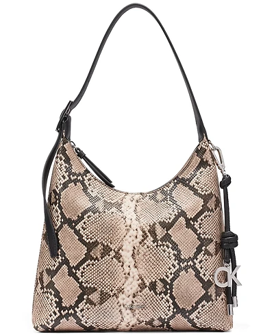 Calvin Klein Erina Small Hobo Shoulder Handbag