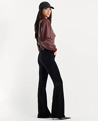 Good American Women's Legs High-Waisted Velvet Flare Jeans