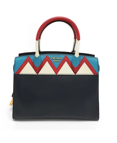Pre-Owned Prada Esplanade Medium Leather Satchel