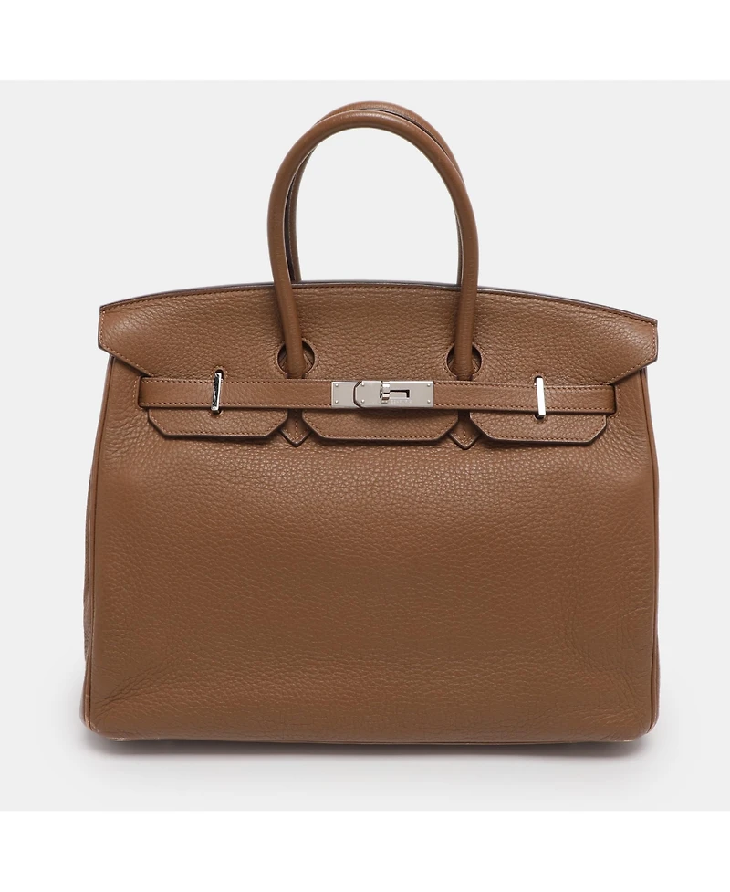 Pre-Owned HERMES Women's Birkin 30 Rouge Leather Tote