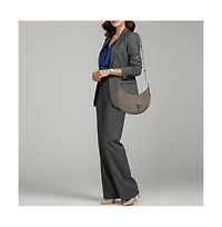 Pre-Owned Hermes Women's graves Arcon Etoupe Togo And Swift Leather Shoulder Bag
