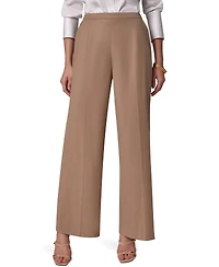 Donna Karan New York Women's Wide-Leg Elastic-Back Pants