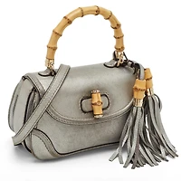Pre-Owned Gucci Bamboo Shopper Leather Tote