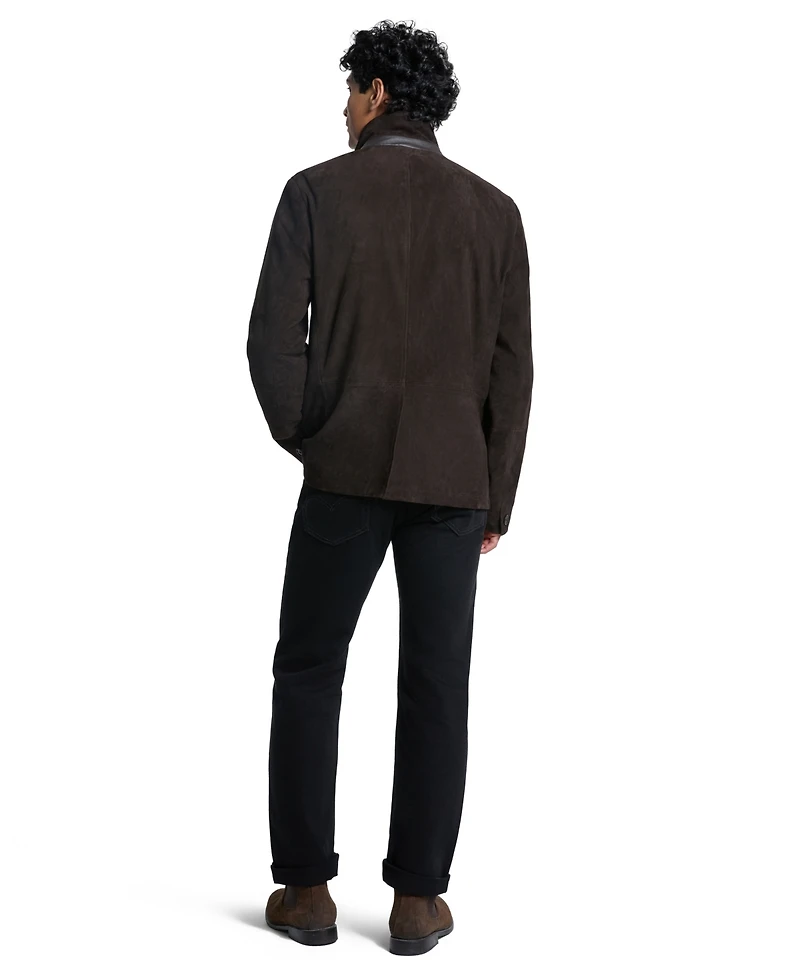 Ted by Baker Men's Suede Modern-Fit Blazer