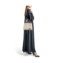 Pre-Owned Prada Women's Small Monochrome Saffiano Leather Tote
