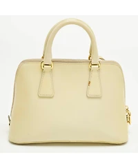 Pre-Owned Prada women's Small Promenade Saffiano Patent Leather Satchel