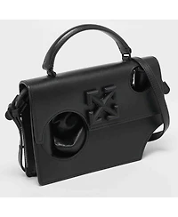 Pre-Owned Off-White Women's Jitney 1.4 Leather Top Handle Satchel