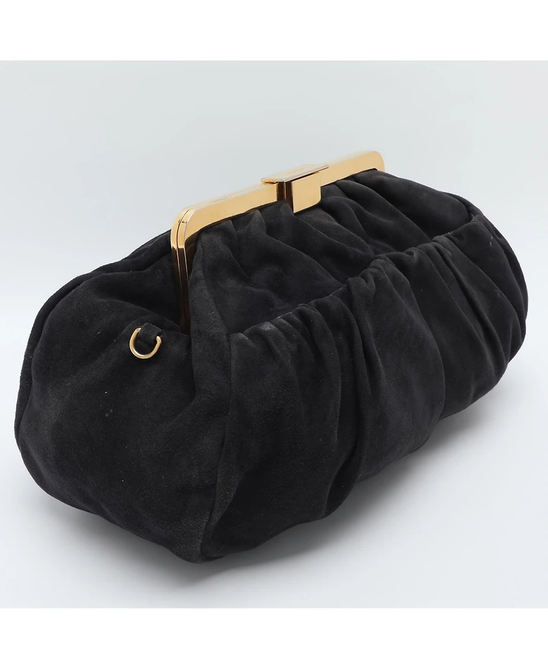 Pre-Owned Miu Miu Suede Satchel