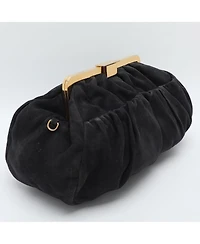 Pre-Owned Miu Miu Suede Satchel
