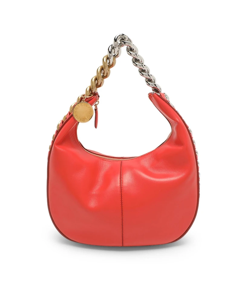 Pre-Owned Stella Mccartney Women's Frayme Small Faux Leather Hobo Bag