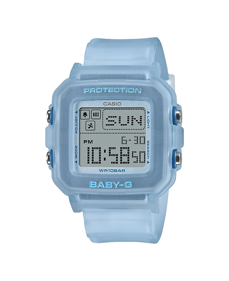 G-Shock Women's Baby-g Blue Resin Watch 39mm