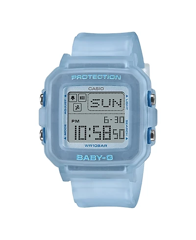 G-Shock Women's Baby-g Blue Resin Watch 39mm