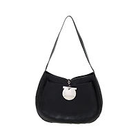 Pre-Owned Salvatore Ferragamo Gancini Clasp Leather Hobo Bag