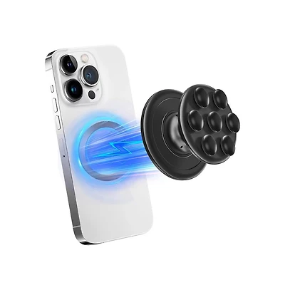 Artudatech MagSafe Silicone-Suction Phone Grip, Compatible with iPhone 12 and Later