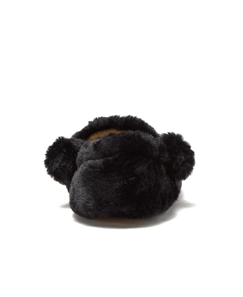 Lands' End Little Girls Cute Furry Animal Slippers
