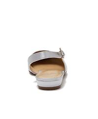 Lands' End Women's Satin Slingback Low Heels