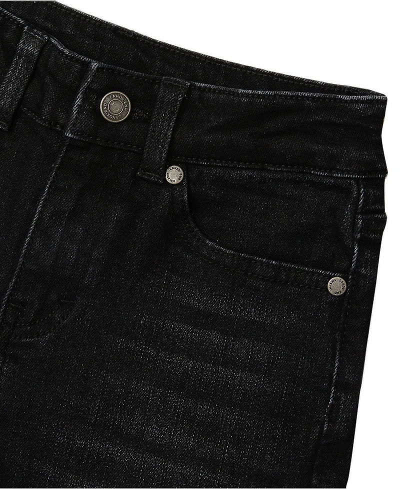 Lands' End Big Boys 5 Pocket Iron Knee Lined Jeans