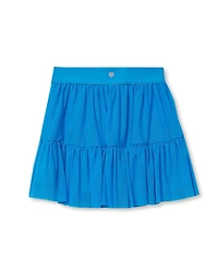 Lands' End Girls Tiered Mesh Skort