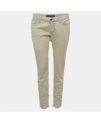 Pre-Owned Dolce & Gabbana Women's Denim Straight Fit Jeans