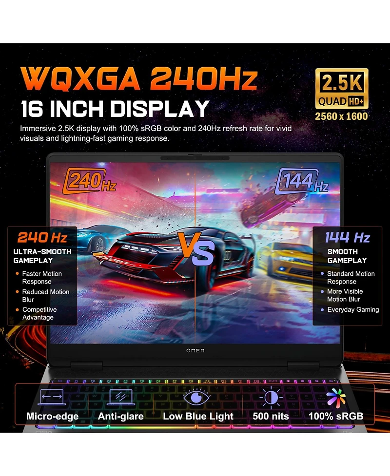 Hp Omen Max 16" 240Hz Gaming Laptop