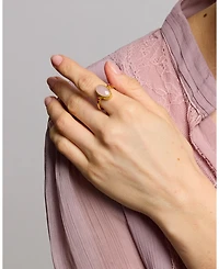 Ottoman Hands Lucia Quartz Cocktail Ring
