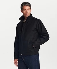 Weatherproof Men's Tech Twill Lined Bomber Jacket