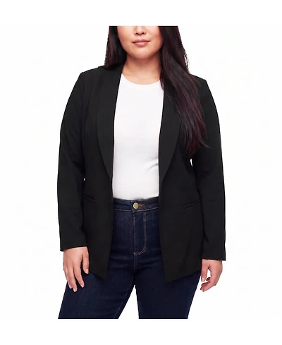 Torrid Plus Longline Shawl-Collar Blazer