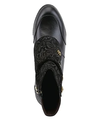 L'Artiste Women's Spring Step Belgard Bootie Shoe with Suede Upper