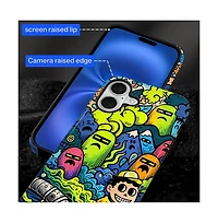Lisen Phone Case Compatible with Apple iPhone 16 Plus, 2-Layer Durable