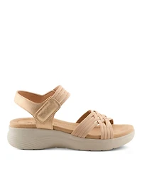 Flexus Women's Delosa Sport Sandal with Cushioned Insole