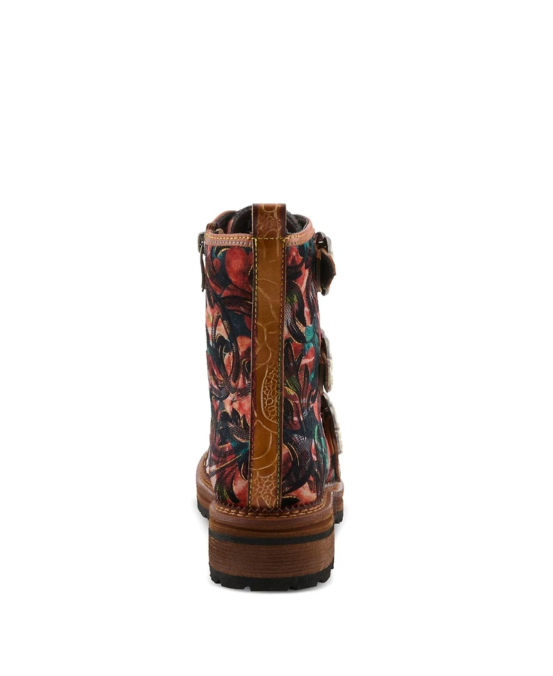L`Artiste Women's Thisway Boots with Adjustable Buckle Straps