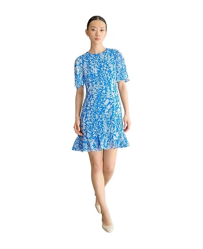 Hobbs London Women's Iona Floral Print Mini Dress