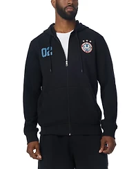 True Religion Men's Multi Zip Graphic Hoodie