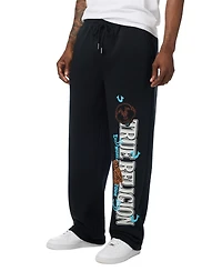 True Religion Men's Southwest Straight-Leg Puff-Print Graphic Sweatpant