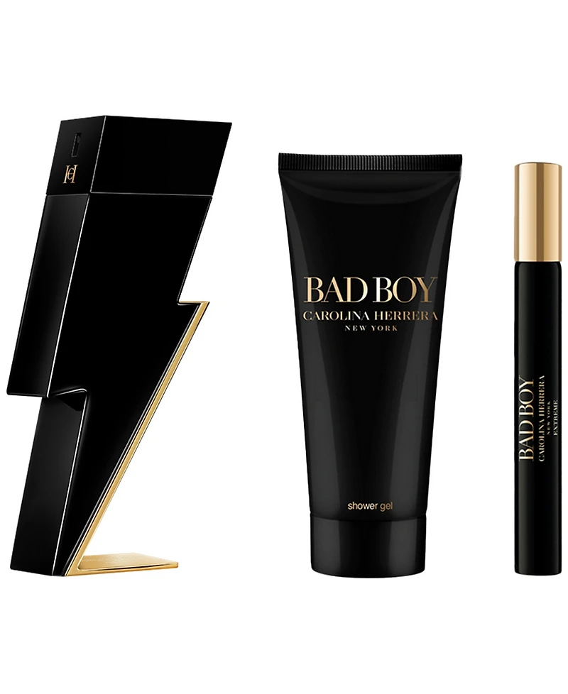 Carolina Herrera 3-Piece Bad Boy Eau de Toilette Gift Set