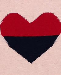 Tommy Hilfiger Women's Intarsia Heart Mock Neck Sweater