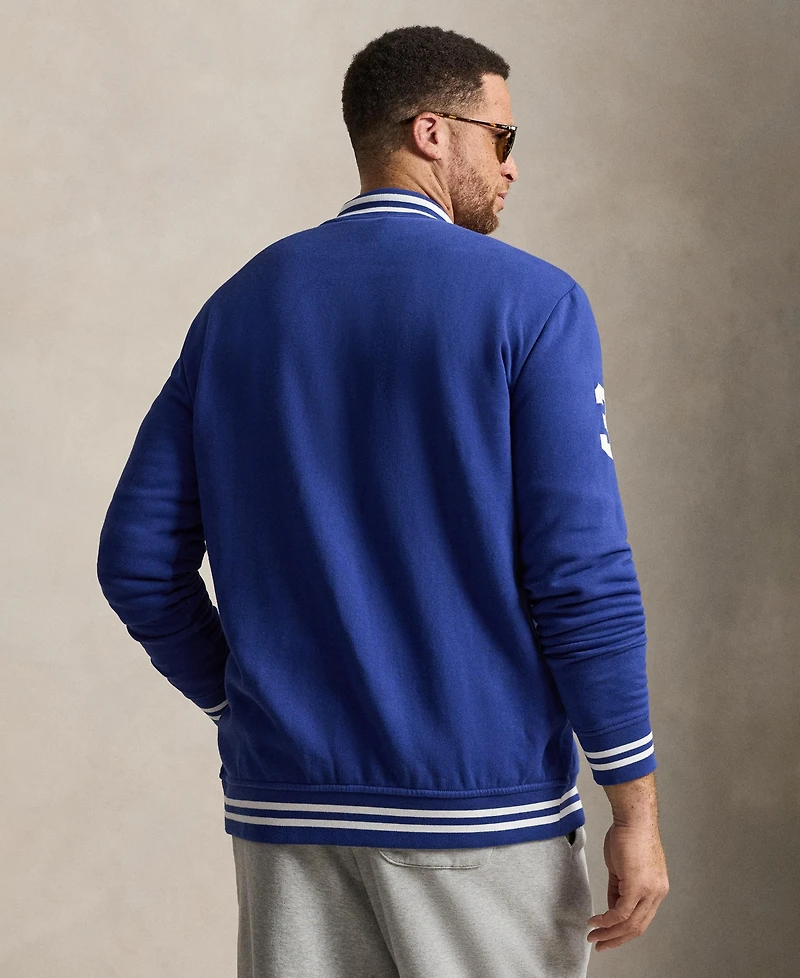 Polo Ralph Lauren Men's Big & Tall Pony Fleece Baseball Jacket