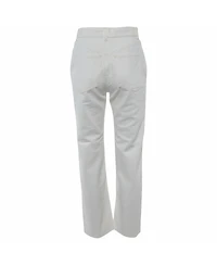 Pre-Owned Chloe Women's Mid-Rise Straight-Leg Cotton-Blend Jeans