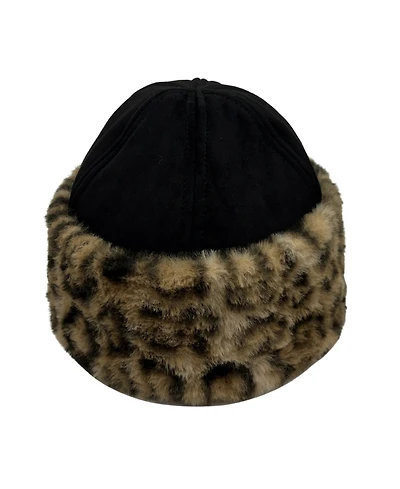 Marcus Adler Leopard Suede Hat