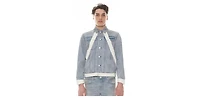 Hvman Chosen To Prevail x Cult Men's MK2 Short Denim Jacket