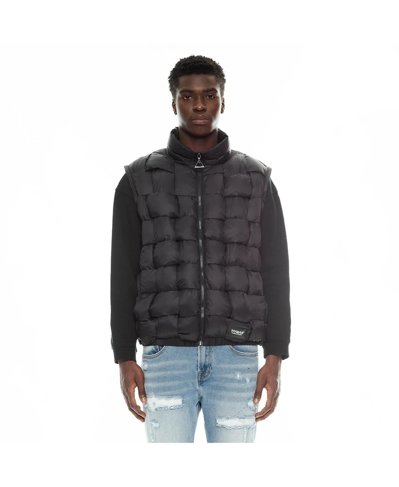 Hvman Chosen To Prevail x Cult Men's Quilted Nylon Puffer Jacket