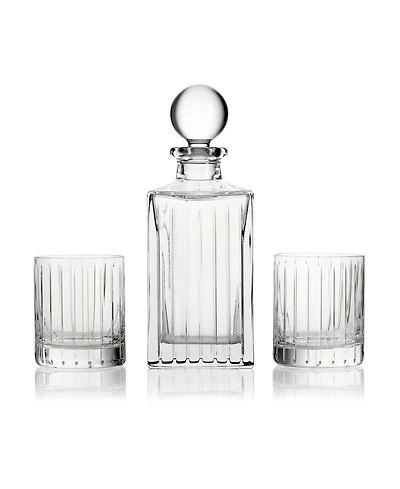 Marquis by Waterford Herald Decanter & Double Old Fashioned Glasses Set, 3-Piece