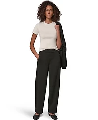 Donna Karan Weekend Women's Jet Setter High-Rise Wide-Leg Pants