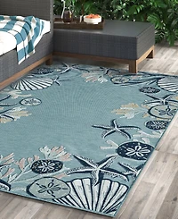 Lr Home Monu Ver-753 5' x 7' Area Rug
