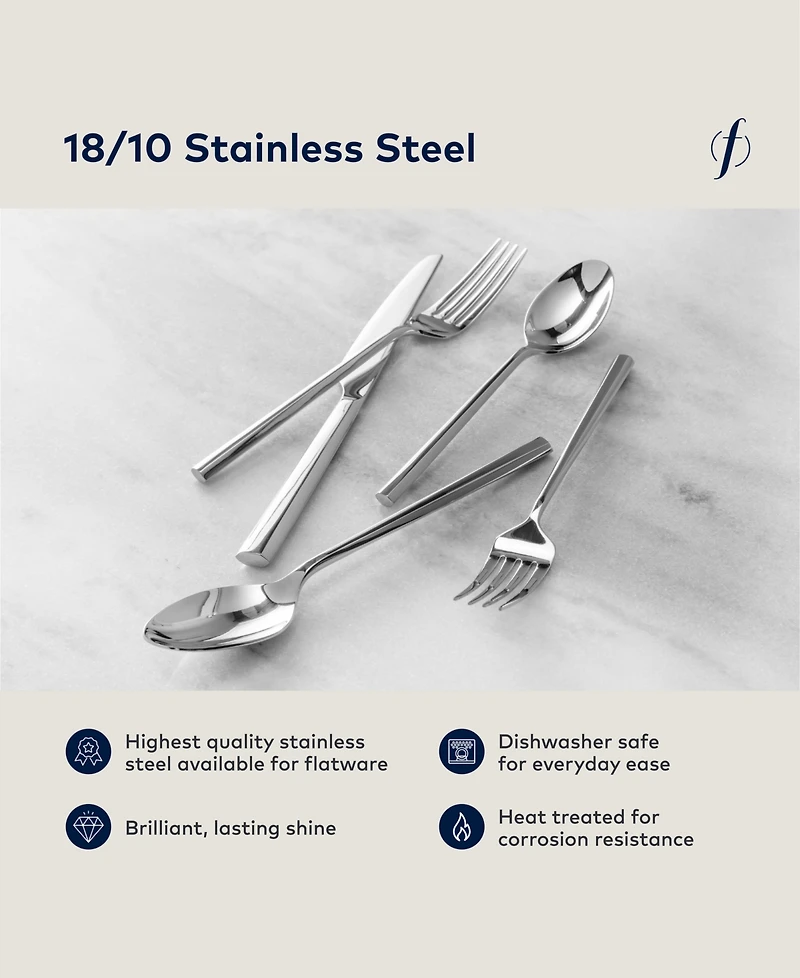 Fortessa Orson 20-Piece Flatware Set, Service for 4