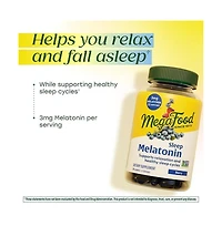 MegaFood Melatonin Gummies 3mg Sleep Support for Adults 54 Berry Gummies