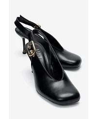 Prologue Shoes Women's Flaris Slingback Stiletto Pump