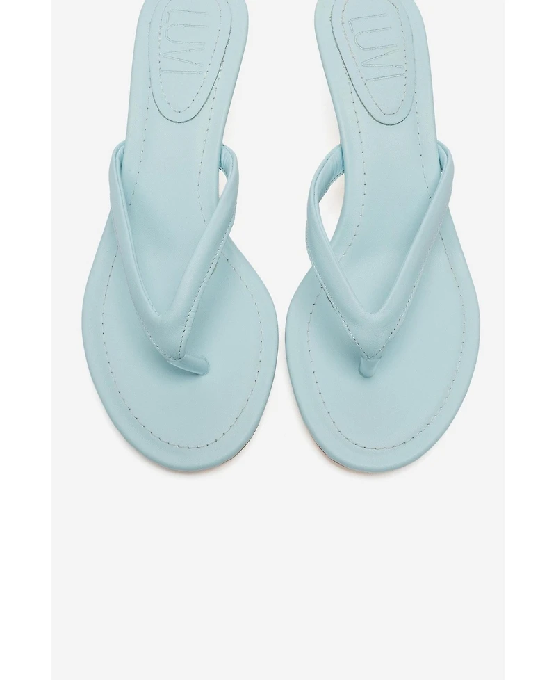 Prologue Shoes Women's Norell Stiletto Thong Sandal