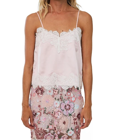 Cras Women's Everly Lace Trim Camisole Top